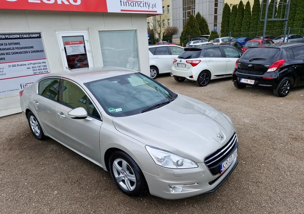 Peugeot 508 cena 42900 przebieg: 182000, rok produkcji 2014 z Kwidzyn małe 781